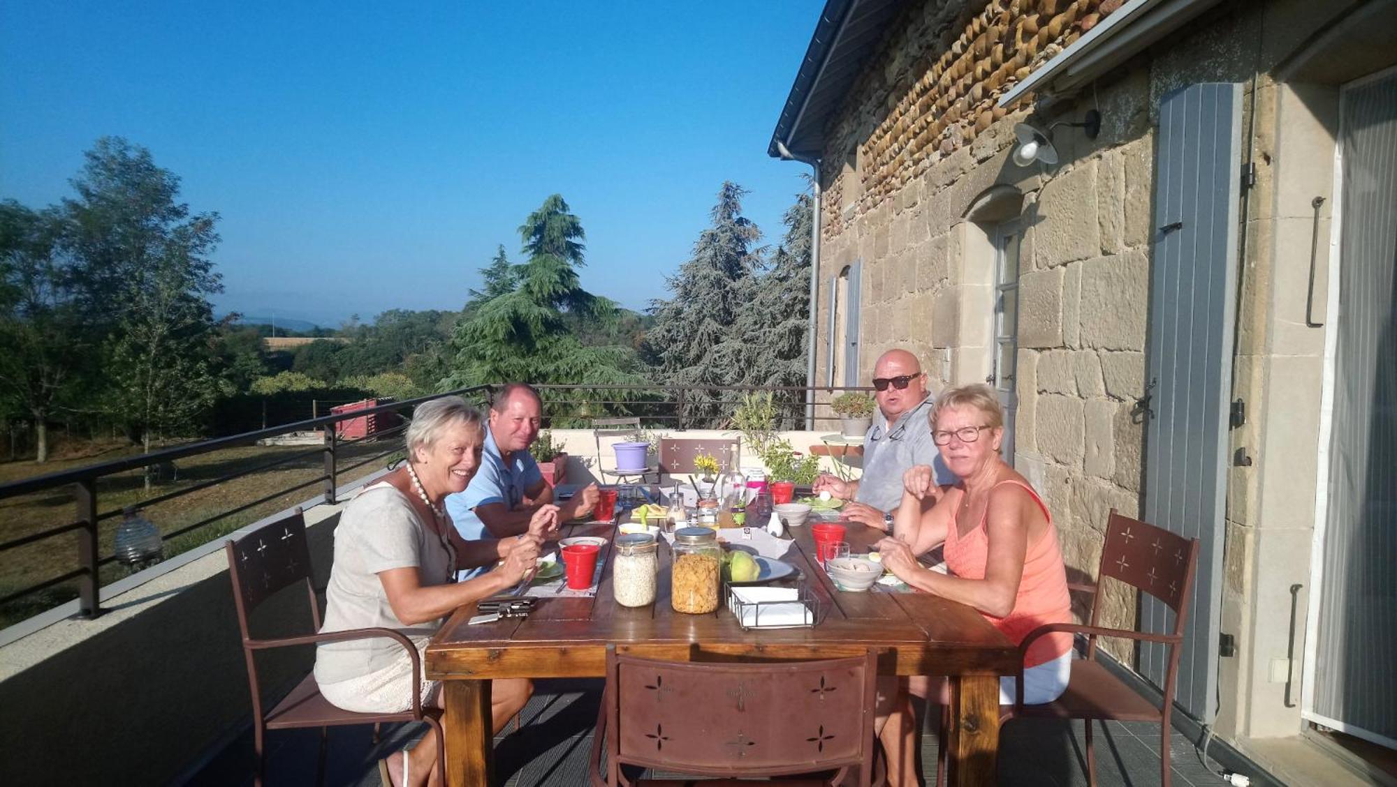 La Meridienne Des Collines La Motte-de-Galaure Εξωτερικό φωτογραφία